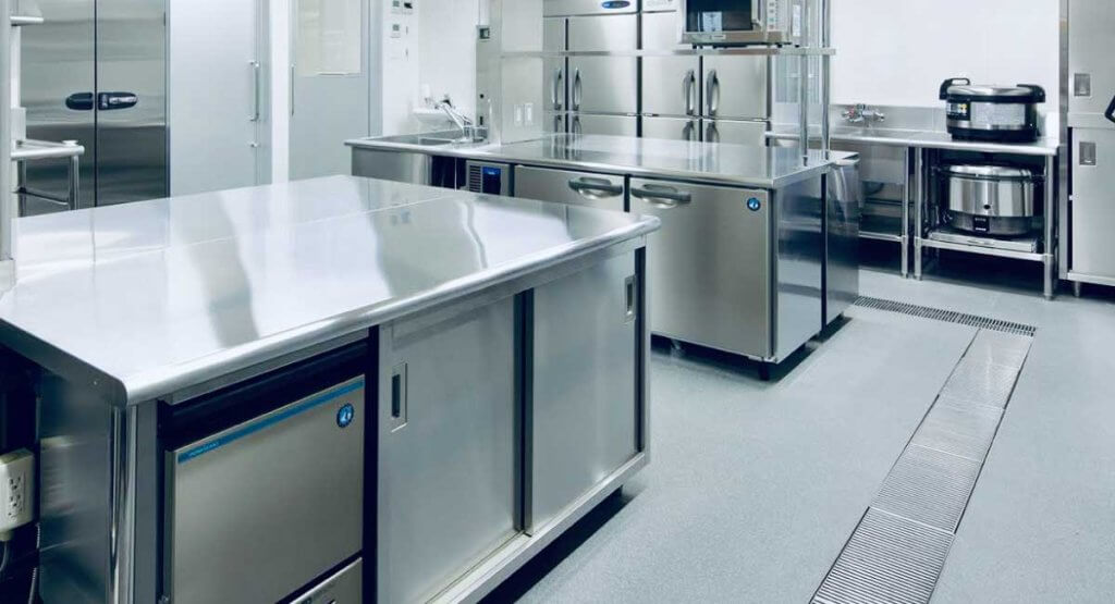 厨房機器　厨房内　写真